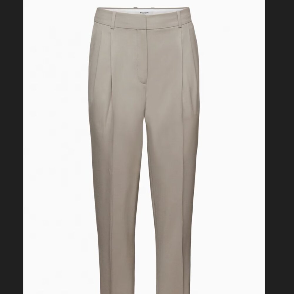 Aritzia Babaton Vogue Pant (Size 2,  Light Pewter Grey)